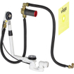 Viega Multiplex Multiplex Trio évacuation de baignoire et combinaison de remplissage et de trop-plein partie encastrée 40x450mm avec disconnector standard SW31433