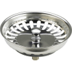 Viega crépine panier pour évier avec commande manuelle chrome GA28559