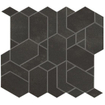Atlas Concorde Boost Carreau mosaïque - 30x35cm - 9mm - rectifié - Porcellanato - Smoke (Anthracite) SW1129649