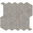 Atlas Concorde Boost Mozaiektegel - 31x33.5cm - 9.0mm - gerectificeerd - Grey SW1129702