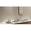 Atlas Concorde 3D Wall Design Wandtegel - 40x80cm - 10.0mm - gerectificeerd - Dune sand SW46813