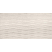 Atlas Concorde 3D Wall Carve Wandtegel - 80x40cm - 8.5mm - gerectificeerd - Whittle Ivory (Beige) SW653205