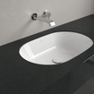 Villeroy & Boch Architectura Onderbouwwastafel - 570 x 375 x 175 mm - glans wit Alpin (wit) - met overloop SW762371