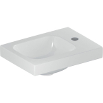 Geberit Icon lave-main 38x28cm trou de robinet droit blanc SW547565