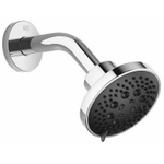 Dornbracht douche de tête murale 10cm avec 3 jets noir mat SW87437