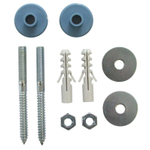 De Beer Schallfix kit de fixation pour lavabo avec chevilles m10x110mm GA84145