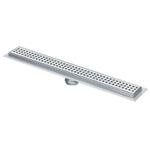 Caniveau Van Den Berg Premium line 100cm avec évacuation latérale en inox GA48009
