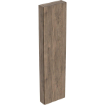 Geberit ICon badkamerkast - 45x180x15cm - 1 deur - zonder softclose - spaanplaat - noten (hout) SW637824