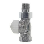 Heimeier V exact robinet d'arrêt de radiateur droit dt 15 1/2 nickelé GA21551