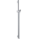 Hansgrohe Unica S Puro barre de douche coulissante 90 cm - avec flexible de douche 160 cm - chrome 0450312