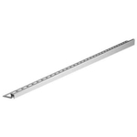 Aco Showerstep gauche 149cm pente h 12 5 rectifié inox GA80916