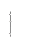 Hansgrohe Unica reno glijstang 72 cm. chroom -bevat kleine krasjes OUTLET UDEN STORE33847