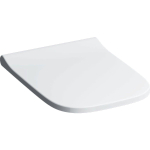 Geberit Smyle siège de toilette carré avec couvercle topfix blanc 500238011 SW417199