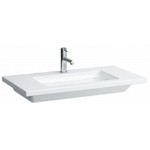 Laufen Living Square lavabo-plan de toilette 90x48x15cm 1 trou de robinet avec trop-plein céramique blanc GA72816