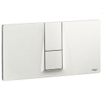 Plaque de commande Viega Visign Visign for Style 14 DF 14x27.1cm en plastique blanc alpin GA23015