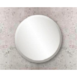 Royal Plaza Facet Miroir 40x40cm rond avec cadre biseau 25mm et fixation GA38347