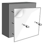 Looox BoX kit de montage en saillie pour C 90 SW89014