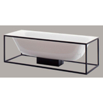 Bette Lux shape cadre pour baignoire 180cm noir SW89796