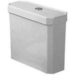 Duravit Serie 1930 Réservoir 42X36X17cm Double chasse Inclus Mécanisme wondergliss Blanc SW112406