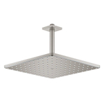 GROHE Rainshower Mono 310 Cube Douche de tête - 31x31cm - 1 jet - bras de plafond 14,2cm - supersteel SW438887