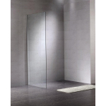 Royal plaza Adana paroi latérale 40x200cm pour douche à l'italienne profilé chrome verre clair Clean coating SW64008