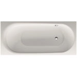 Bette Comodo baignoire 180x80cm pied droit trop-plein arrière blanc SW68341