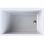 Wisa Berceto Baignoire sans tablier Rectangulaire 110x70cm acrylique blanc SW73243