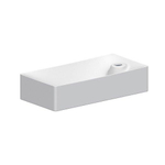Royal Plaza Jelsum lave-mains 45x22cm avec 1 trou de robinetterie blanc SW73099
