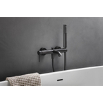 vtwonen Curve Robinet baignoire avec flexible et douchette Charcoal SW374182