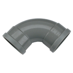 Wavin PVC manchet bocht 90° mof/mof 110mm SN8 2110121