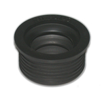 De Beer sifonmanchet rubber/gummi 40x32mm zwart GA86258
