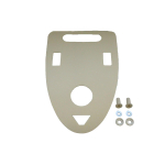 De Beer Plaque d'isolation pour urinoir Blanc GA67979