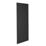 Geesa Public Area Spectra Plaque Séparée pour écran d'urinoir Noir GA75837