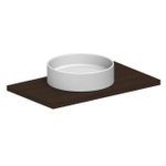 Royal Plaza Latona vasque à poser ronde 45cm sans trou de robinet blanc GA91677