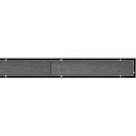 Aco ShowerDrain C caniveau de douche carrelable en inox grille 985mm SW398901
