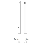 Royal Plaza Facet Cadre de miroir 55x3 max 1 05 m2 avec interrupteur inox SW66549