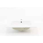Royal Plaza Talis Lavabo pour meuble 60x45cm 1 trou de robinet avec trop-plein Blanc SW59930