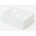 Royal Plaza Jelsum vasque à poser 30x22cm sans trou de robinetterie blanc SW73089