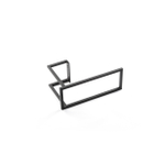 Vasco Niva support rectangulaire 28,6x11cm anthracite m301 SW203562