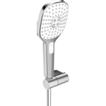 Hansa Activejet style Douchette à main + Support Mural + Flexible 3F Chrome SW204325