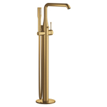 Grohe Essence New Afbouwdeel vrijstaande badkraan - omstel - draaibare uitloop 27.7cm - handdouche - doucheslang - brushed cool sunrise (goud) SW98813