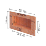 Schluter niche encastrée 305x152mm SW241621