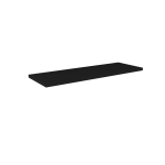 Royal plaza Merlot plan vasque 120x45cm 32mm noir mat SW395625