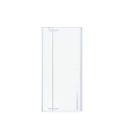 Royal Plaza Guard Porte de douche avec paroi fixe 120x200cm verre clair chrome SW395304