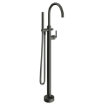 Robinet baignoire îlot Royal Plaza Dora avec levier en acier noir SW374200