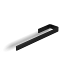 Royal plaza Humano porte-serviettes de meuble 33cm noir mat SW395376