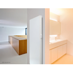 Vasco E-PANEL radiateur design électrique 60x80cm 1000watt Acier Gris aluminium SW481443