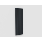Royal Plaza Lecco Radiateur design 55x180cm 1368watt Noir mat SW478966