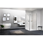 Novellini Young 2.0 Paroi latérale pour baignoire ou douche SW496116