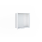 Looox BoX Niche de salle de bains 30x30x7cm avec cadre à encastrer blanc SW546697